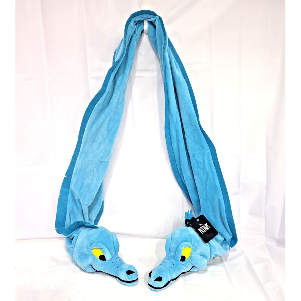 Disney Villains Flotsam & Jetsam Plush Scarf Wrap Ursula Little Mermaid NWT